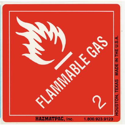 Flammable Gas FG2 Paper Shipping Labels2C 5002FRoll Product P120099 1 v17