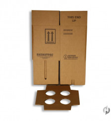 Knocked Down Box for Bottles Product P120684 1 v2