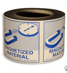Magnetized Material MM12 Paper Shipping Labels2C 5002FRoll Product P120200 1 v9