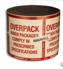 Overpack Paper Labels2C 5002FRoll Product P120191 1 v9