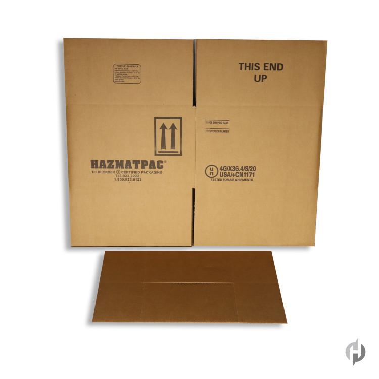 Shipping Box for Four 1 Gallon X Rated Tight Heads Product P119808 1 v8