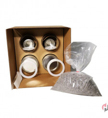 Two 1 Quart and Two 1 Gallon Dent Free Can Shipper Product P120703 1 v2